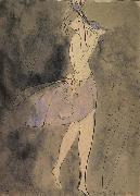 Marie Laurencin The woman wearing the blue skirt oil